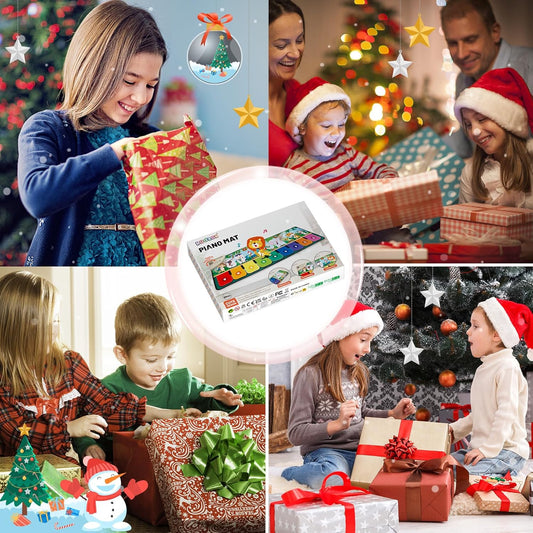 Rodzon Interactive Musical Piano Mat – Educational Animal Sound Toy for Kids & Toddlers